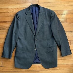Suitsupply Vitale Barberis Canonico Super 120’s Blazer 100% Wool Solid Gray
